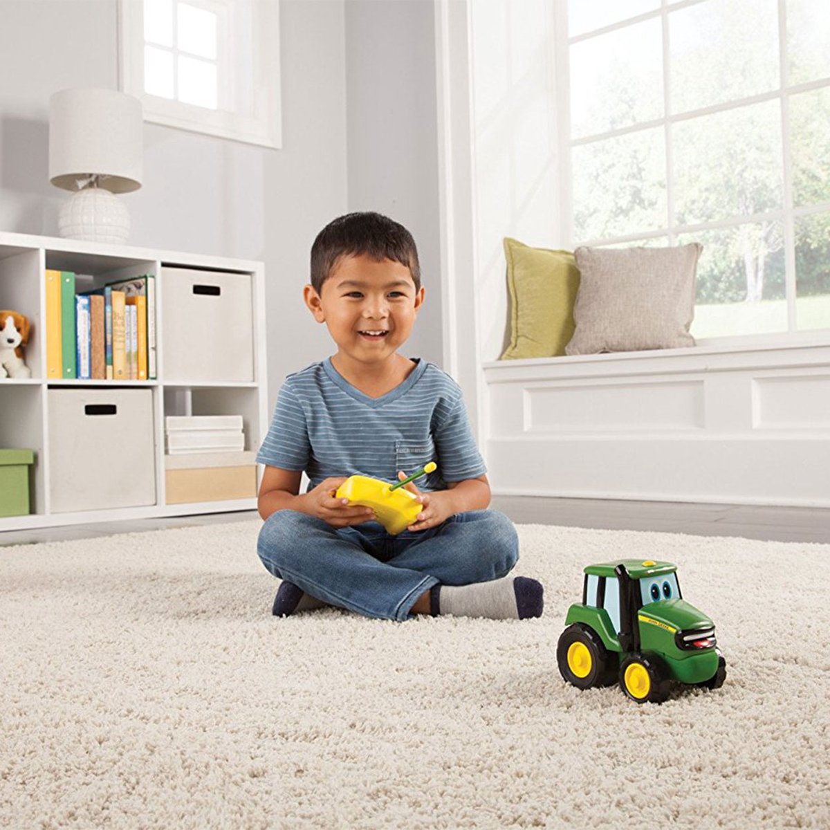 RC Johnny Tractor - John Deere - RC voertuig - Bestuurbare Tractor — afbeelding 3