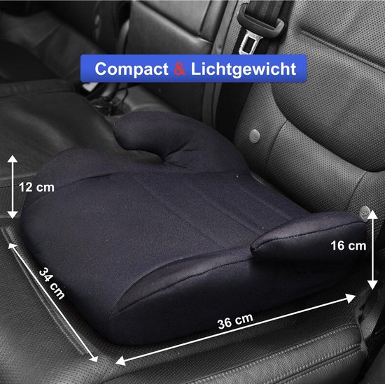 YAR Zitverhoger Auto – Stoelverhoger voor Kinderen – Auto Zitverhoger voor Peuter & Kleuter – Comfortabel Kinderzitje voor in de Auto – Ideaal voor Reizen — afbeelding 3