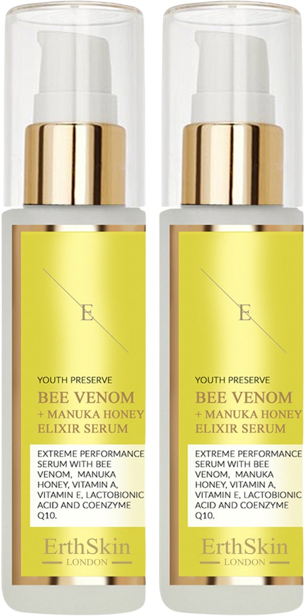 ErthSkin London 2× Bijengif & Manuka Serum