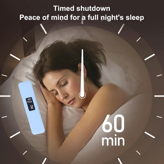Slaapcomfort Kussenluidspreker met Bluetooth 5.3 en Digitale Timer - Ideaal voor Meditatie en Diepe Slaap — afbeelding 4