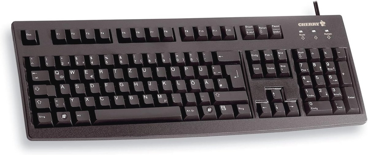 Duitse QWERTZ-toetsenbord met Cyrillische lay-out - Bedraad en Compact
