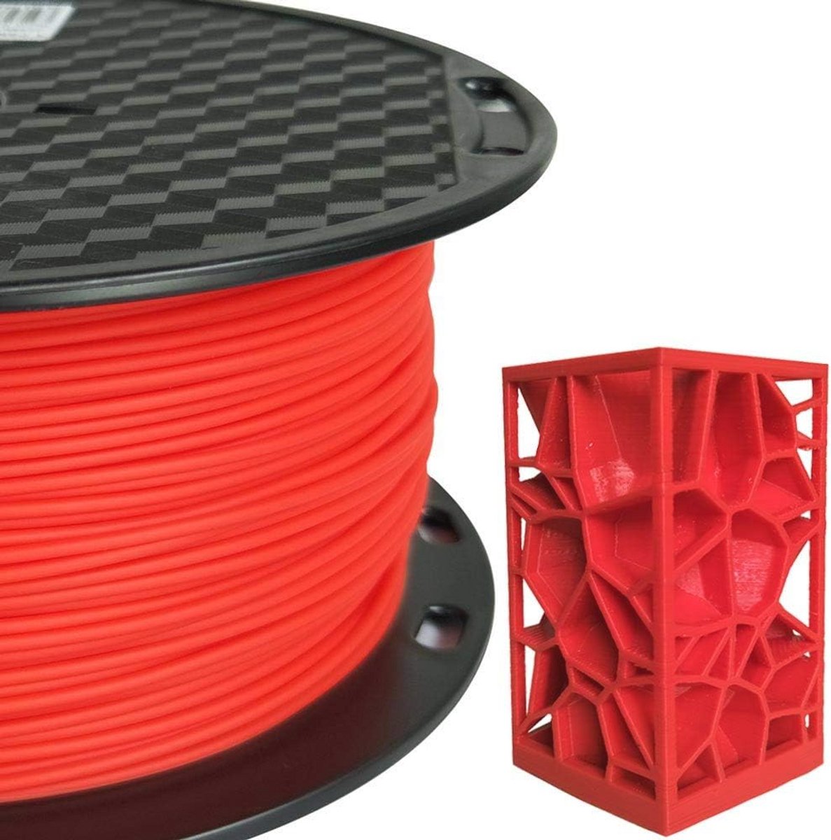 Rood PLA Filament 1.75mm 1KG voor 3D Printing