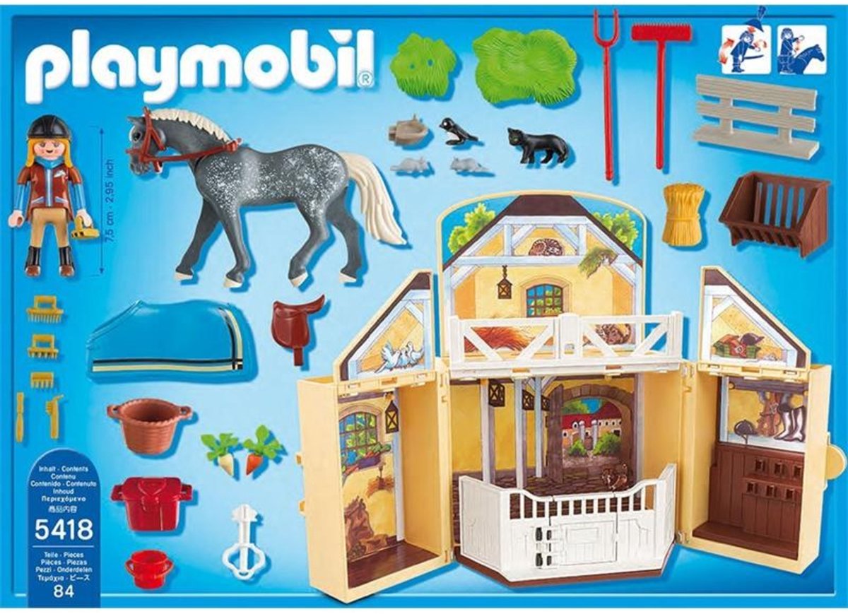 Speelbox "Paardenstal" / Coffre  "Ecurie" — afbeelding 3
