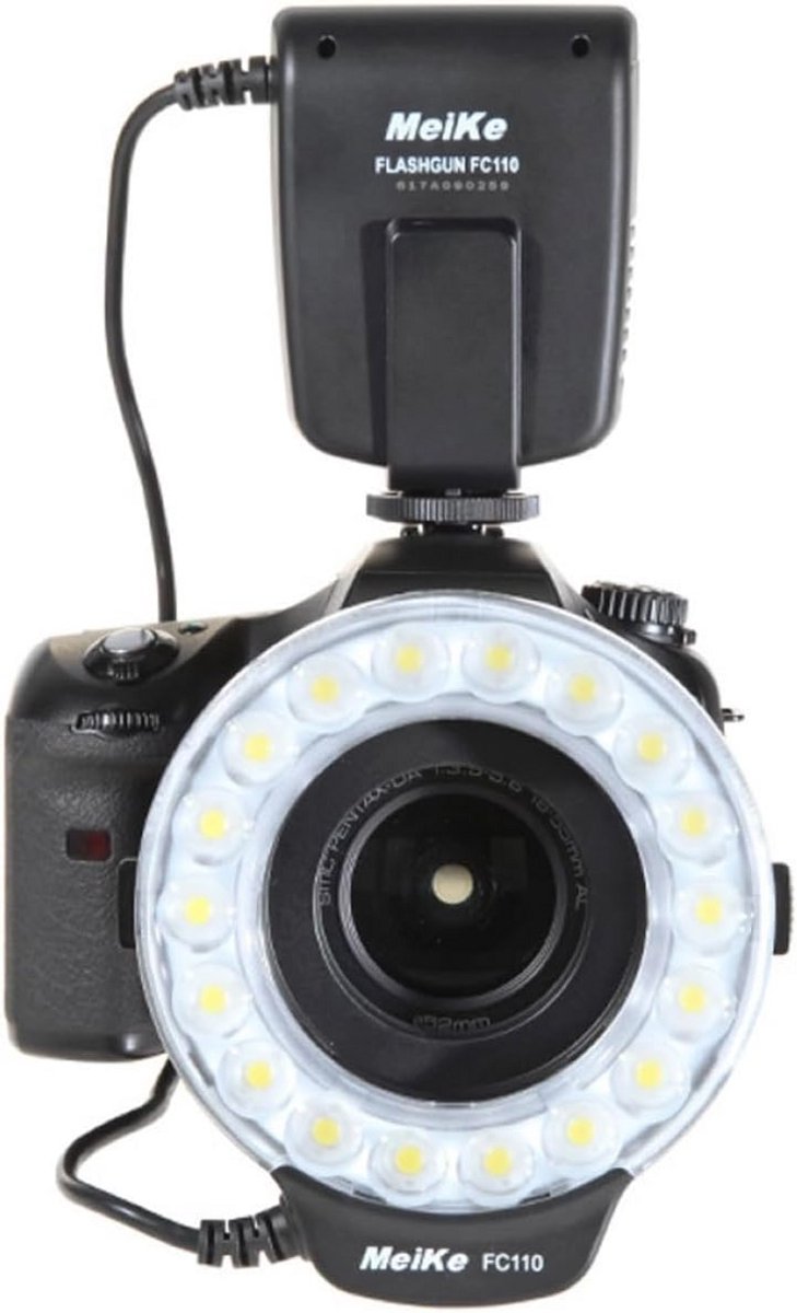 Ringflitser Ringlamp voor DSLR Camera's