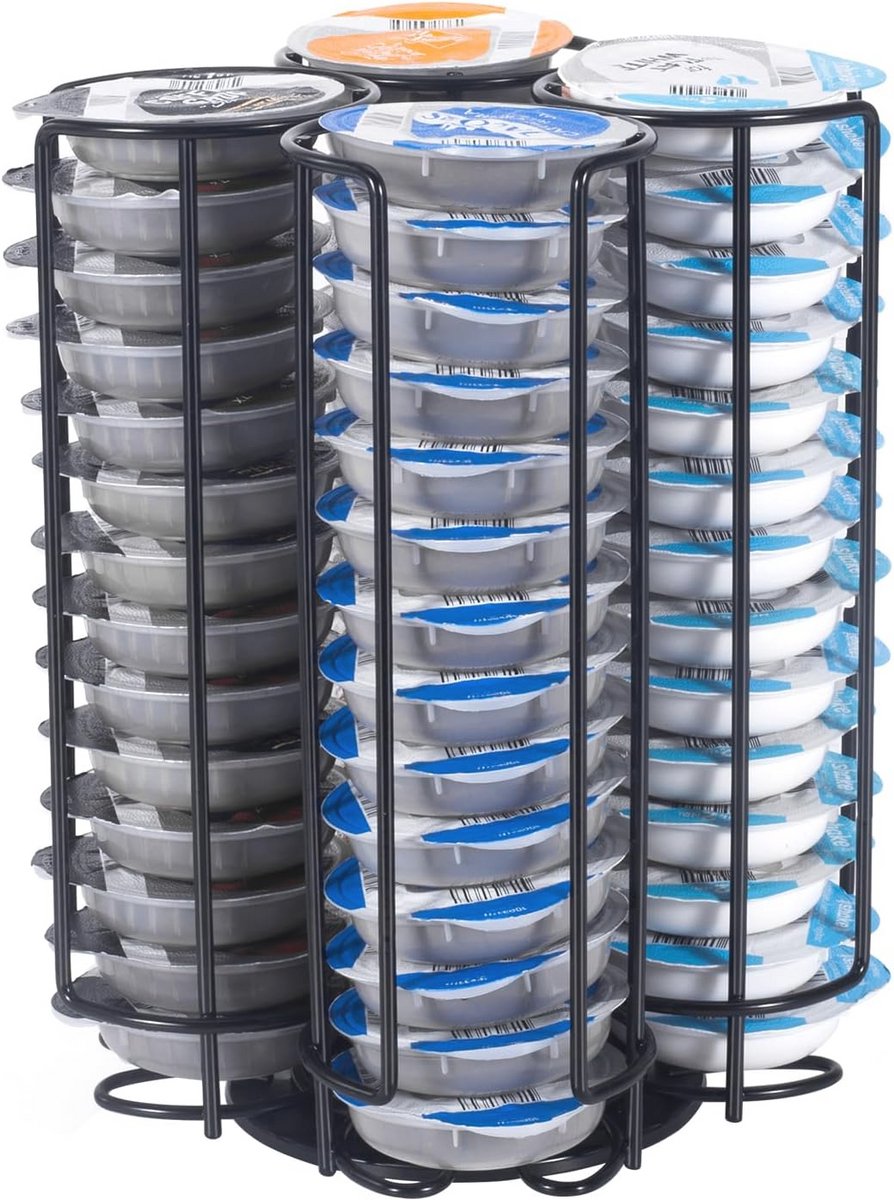 Koffiecapsulehouder - Rotatable Capsule Dispenser voor Tassimo Capsules met Niet-Slip Basis
