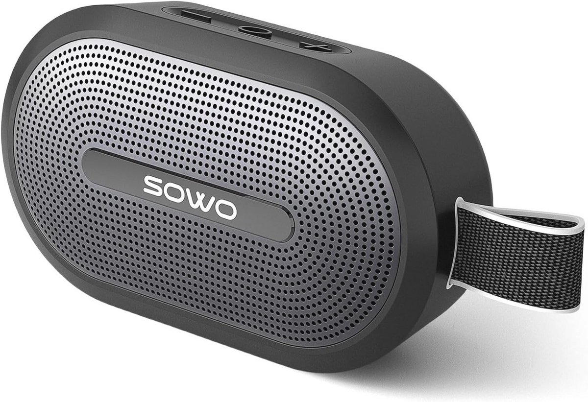 Draagbare Bluetooth Speaker - Draadloze Magnetische Speaker met Microfoon - IP67 Waterdicht - 24 Uur Speeltijd - Perfect voor Buiten en Golf Cart