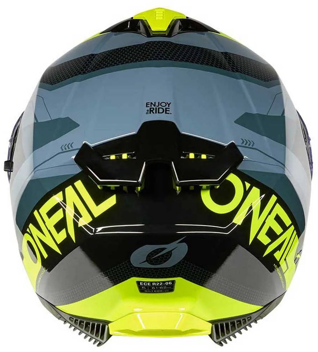 O'NEAL Challenger EXO V.25 Mat Zwart Grijs Fluo Geel Integraalhelm - Helm