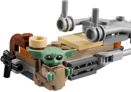 LEGO Star Wars - De Mandalorian en Grogu's Speederbike Bouwpakket voor Kinderen - 75436