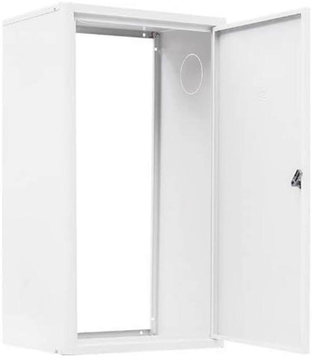Verwarmingsketel Zandwit - 80 x 45 x 33 cm - Veiligheidsslot Inclusief