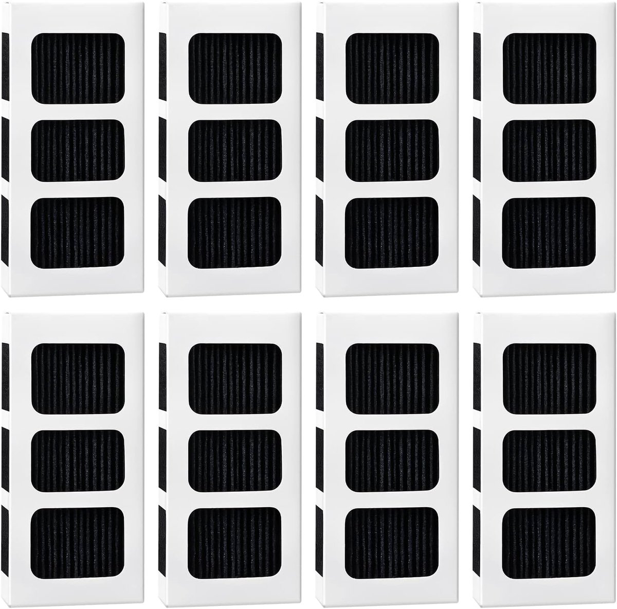 Vervangend luchtreiniger voor koelkast - 8 stuks - geschikt voor Frigidaire Pureair Ultra 2 - Pure Air Ultra 2 - Pureair Ultra ii - Electrolux 242047805 - 5303918847 - EAP12364179