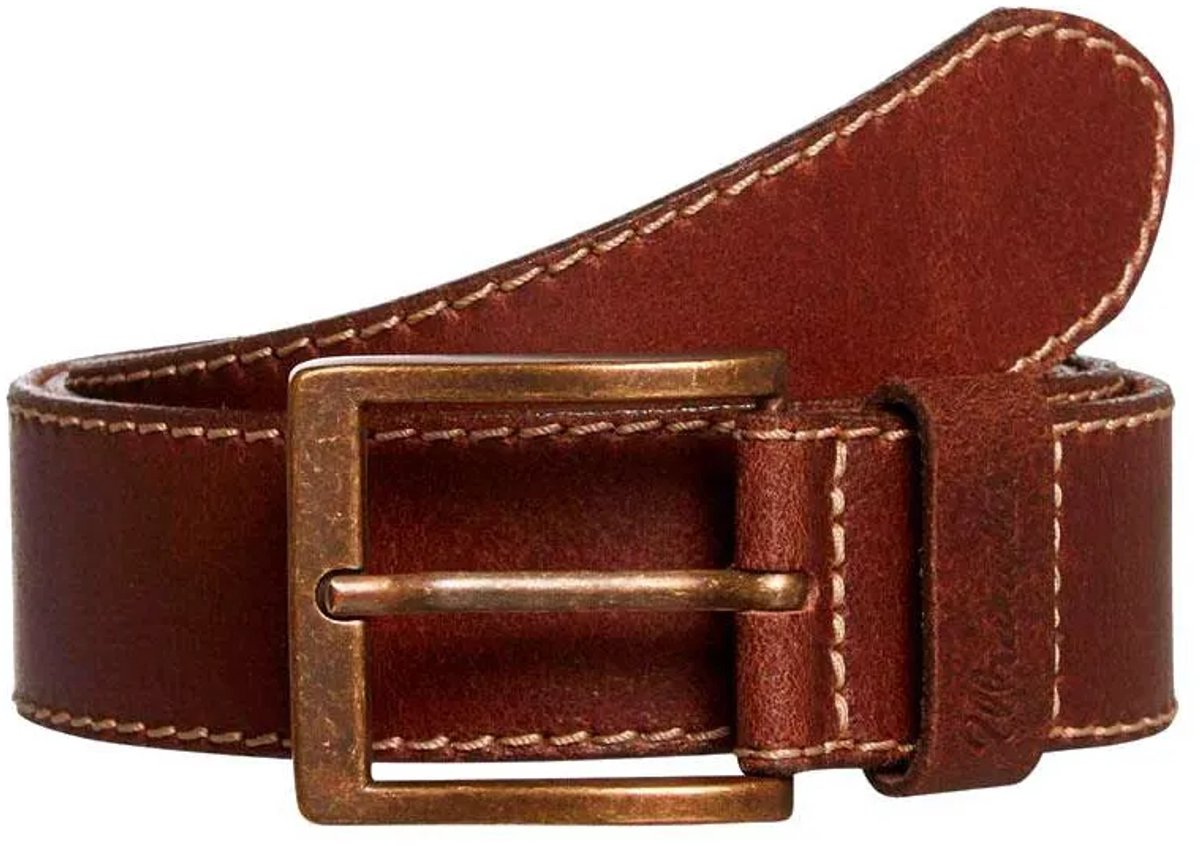Wrangler Stitched Riem Bruin 95 cm Man