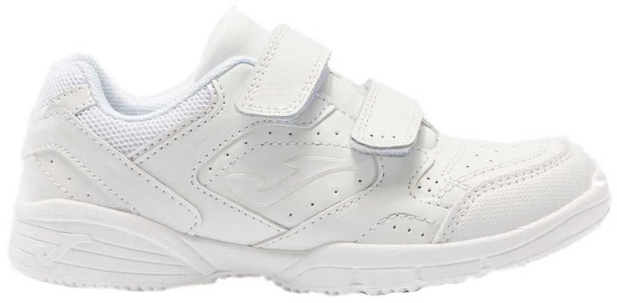 Witte Joma klittenbandschoenen voor jongens, EU 34, met duurzame en comfortabele materialen voor dagelijks gebruik.