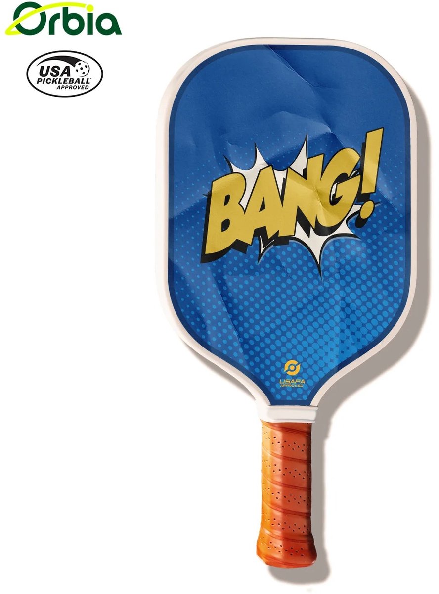 Orbia Pickleball Racket - Pickleball Paddle - Voldoet aan USA Pickleball richtlijnen - BANG!