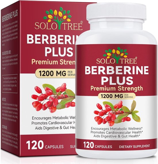 Berberine Plus capsules | 60 dagen voorraad | 1200mg | Veganistisch |