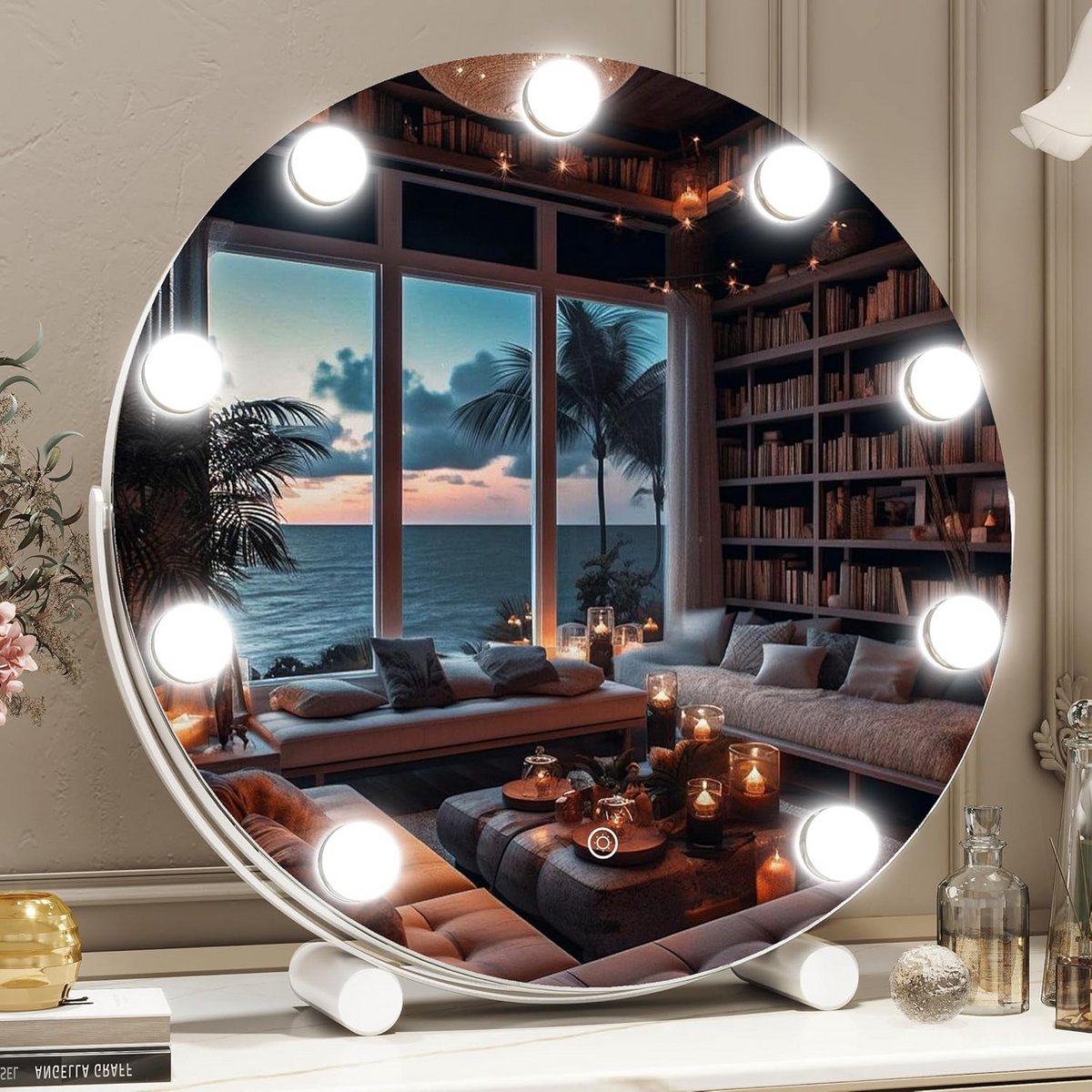 LED Make-up Spiegel 18x18 Inch Hollywood Stijl