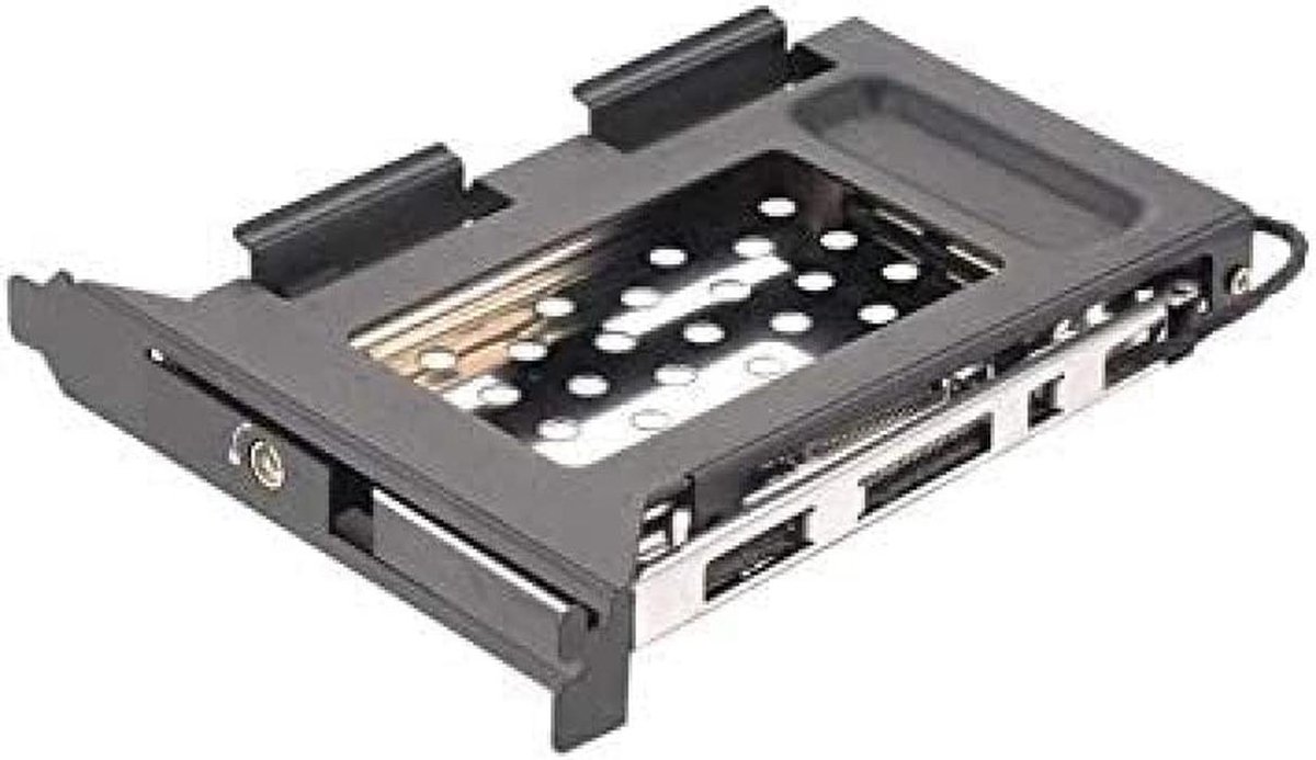 Hotswap Systeem voor 2.5 inch SATA SSD HDD - Afneembaar met SATA3 - Vergrendelbaar