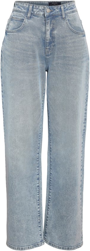 Noisy may Jeans Nmjosie Hw Baggy Jeans Az359lb Noos 27036596 Light Blue Denim Dames Taille - W27 X L34