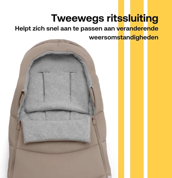 Universele Voetenzak voor Kinderwagen - Waterdicht, Warm en Ademend - Alle Seizoenen van Universele — afbeelding 4