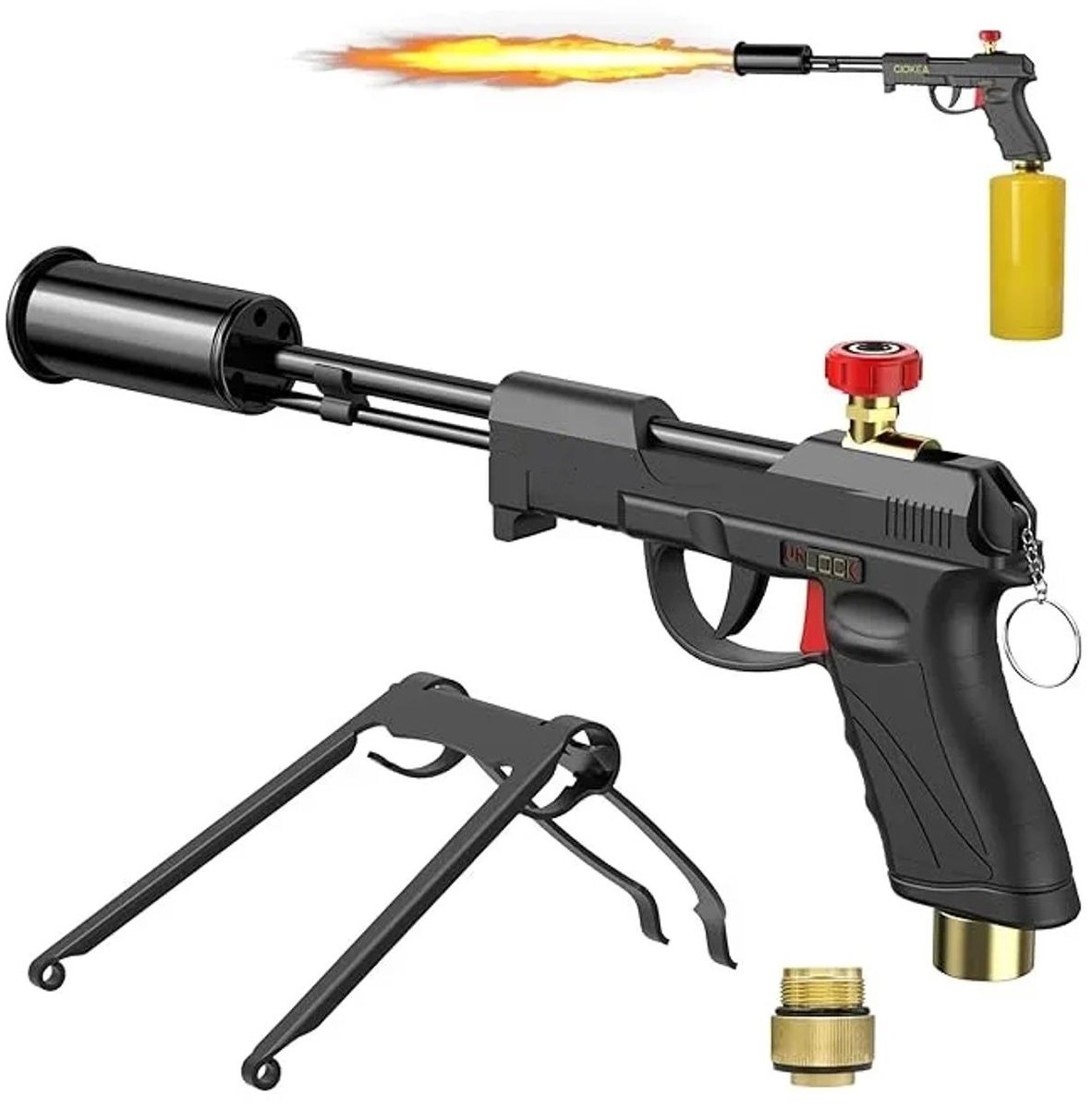 Grill-aansteker en vlambrander Firegun