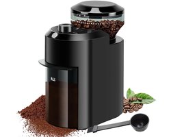 SNJY® Koffiemolen Electrisch - Koffiebonen Maler - Koffiebonen Machine - 200 W - Zwart