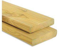 Geïmpregneerde grenen kantplank 20 x 145 mm, 180 cm - Gladde constructiehout planken voor tuin & terras