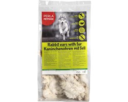 Natuurlijke Hazenoren met Vacht voor Honden - 100% Gedroogd Vlees - Hoog Eiwit - BARF Snack