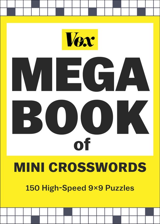 Vox Mega Book of Mini Crosswords - cover