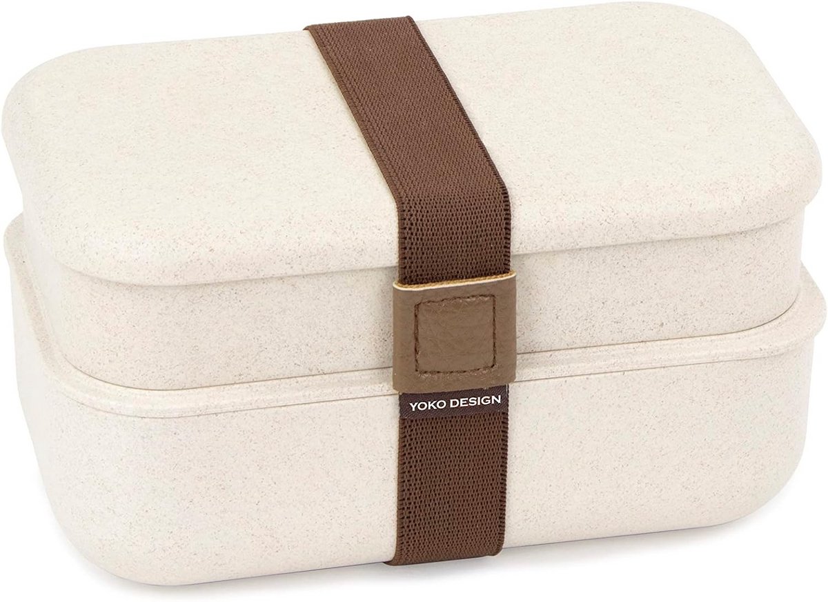 Houten Lunchbox met 2 Etages - 1200 ml