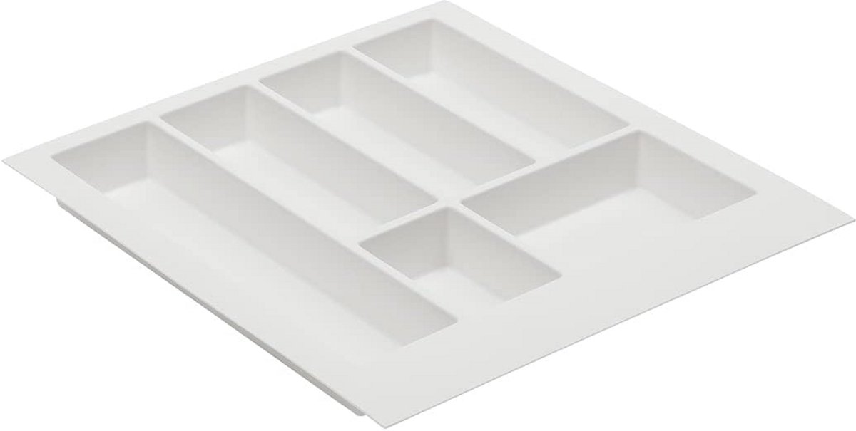 Bestekbak universeel in hoogte 50 mm en diepte 474 mm - Aanpasbare besteklade organizer
