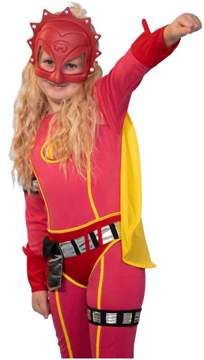 Mega Mindy verkleedkleding - verkleedpak 6 t/m 8 jaar - maat 128 — afbeelding 7