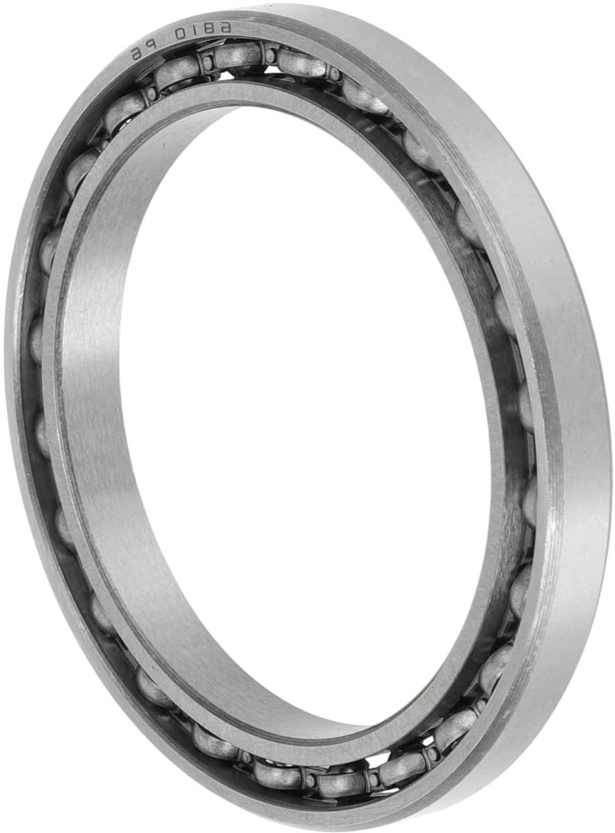Diepe Groef Kogellagers 6810 P6 50x65x7mm Gesmeerd Scooter Skateboard Wiel Onderdelen Zilverkleurig
