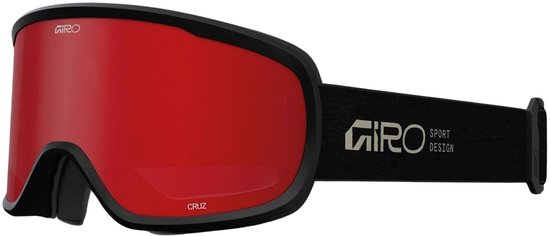 Giro GG CRUZ STACKED BLK/TAN AMBER SCARLET Unisex Skibril - Black