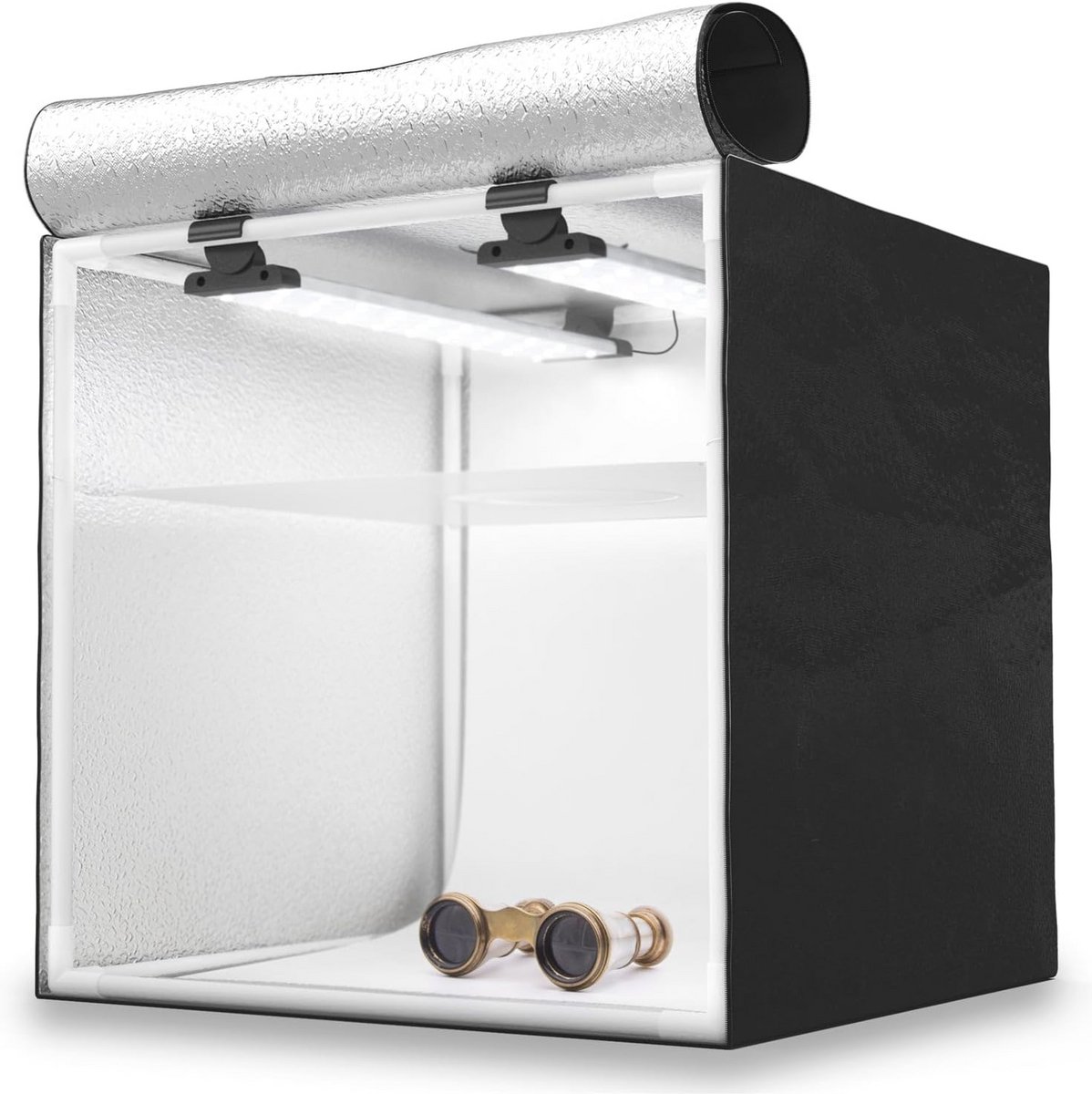 Draagbare Fotostudio Softbox met LED-strips – 40x40x40cm – Perfect voor Productfotografie