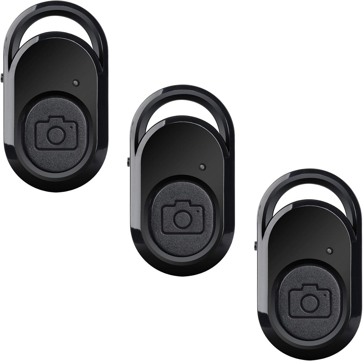 Bluetooth Afstandsbediening voor Smartphone en Tablet Camera - Selfie Ontspanner (3 stuks)