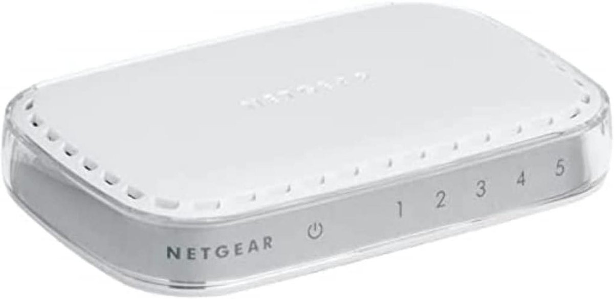 5-poorts Gigabit Ethernet Switch voor kleine kantoren en thuisnetwerken