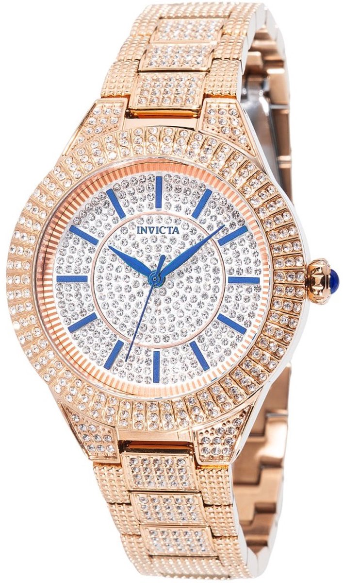 Invicta Specialty 49926 Dames Horloge - Waterdicht - Analoog - Quartz Uurwerk - Roestvrij Staal met zilveren Wijzerplaat - mm