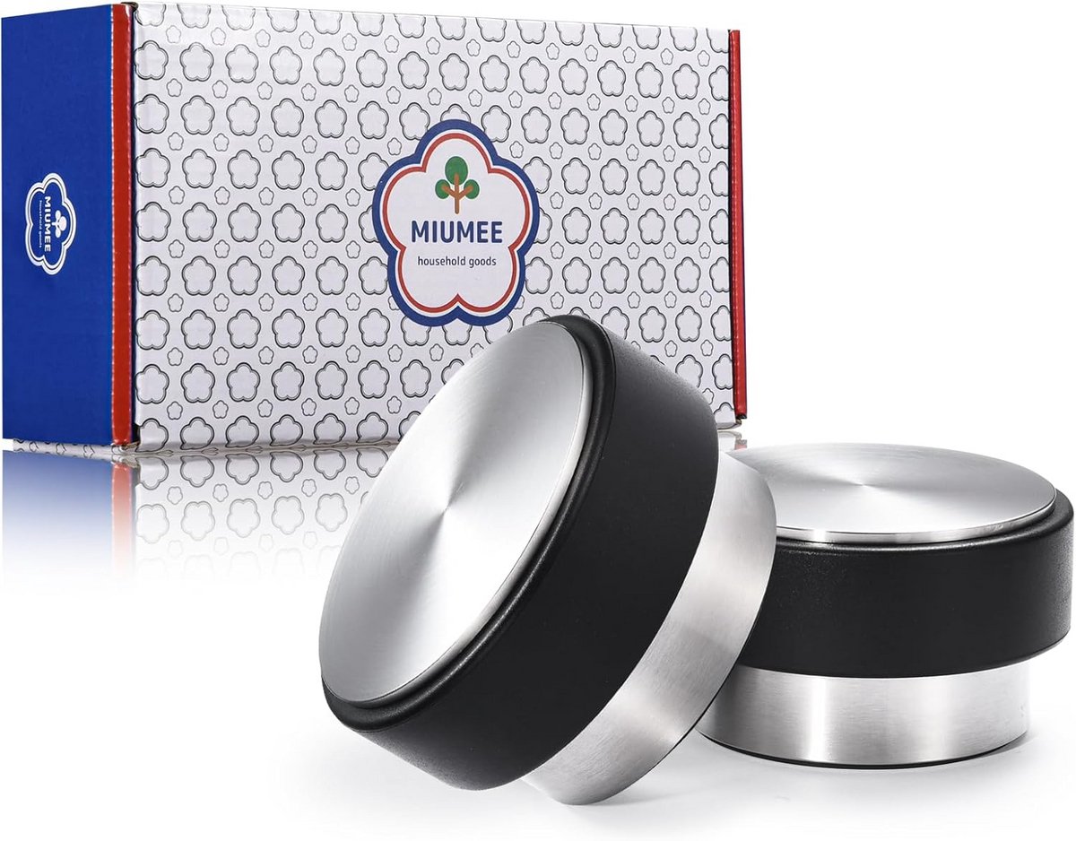 Zware Premium Deurstoppers Set van 2 van Roestvrij Staal