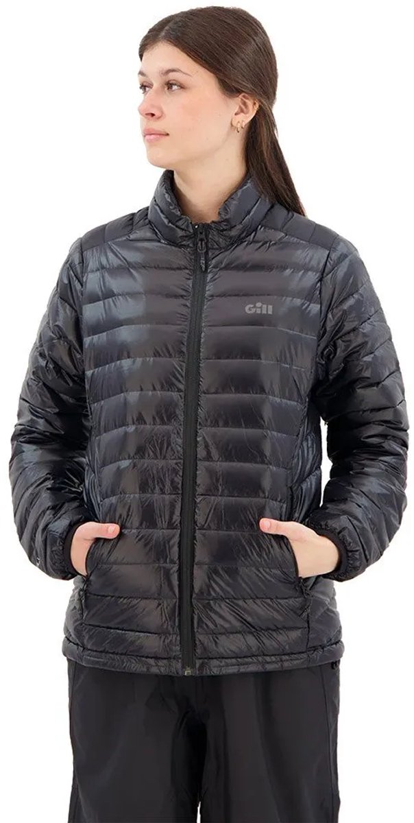 2025 Gill Dames Shannon Packable Jacket - Inpakbare Jas Black