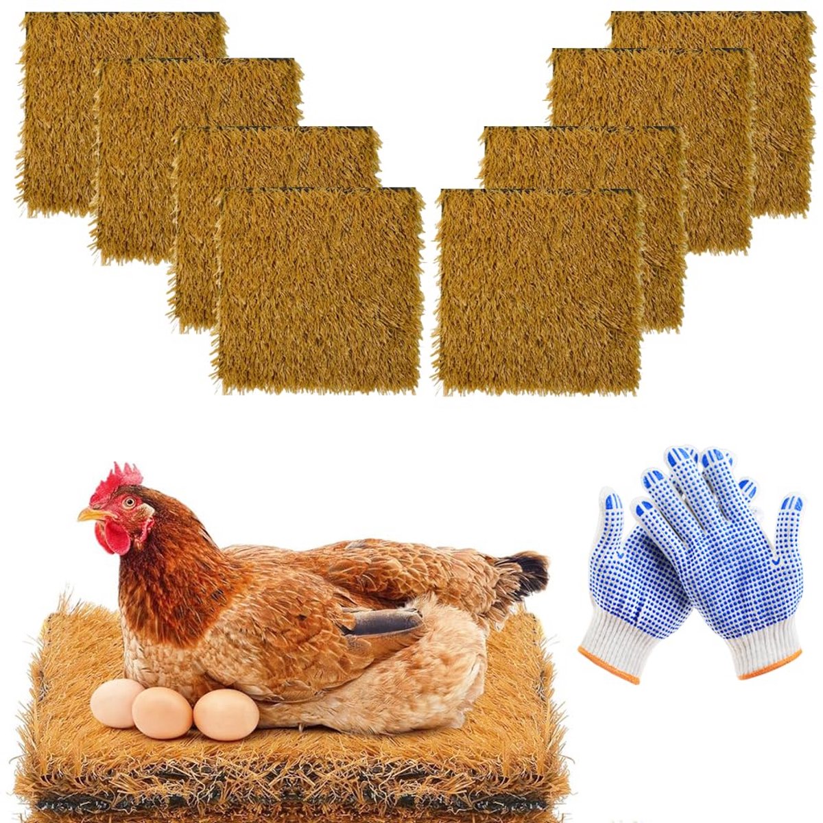 Nestkastjes voor Kippen - Comfortabele Pads voor Eieren