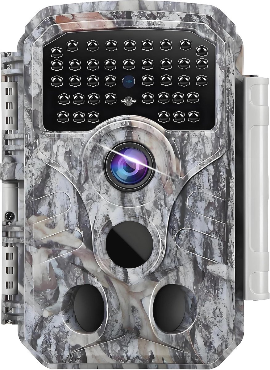 4K Wildcamera met Nachtzicht tot 100 voet en 0,1 Seconden Activering - Waterdichte Bouw
