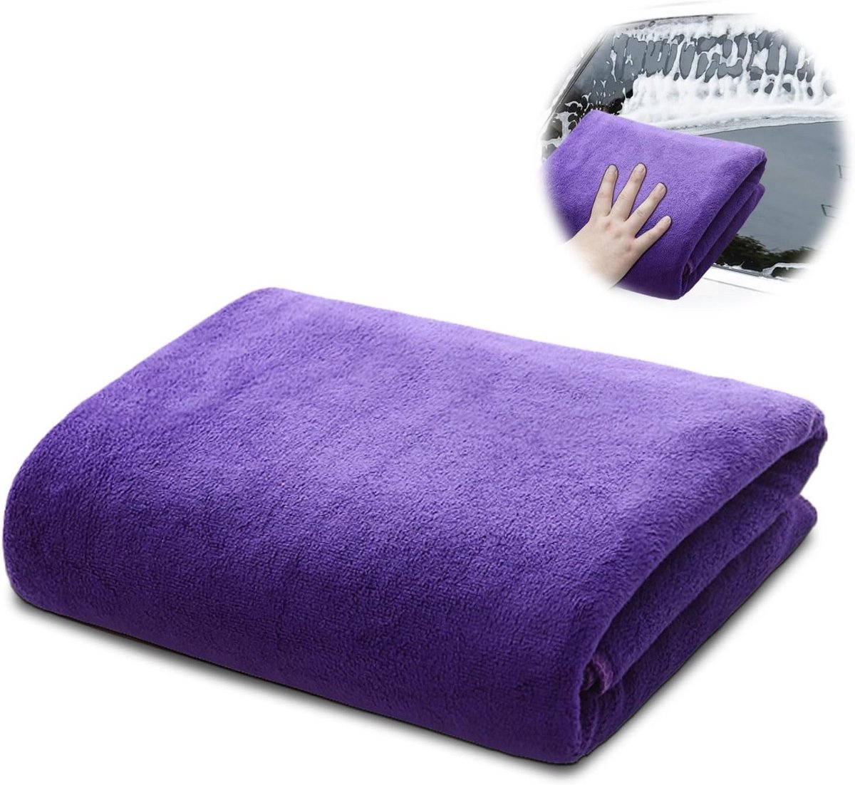 Super Absorberende Microvezel Droogdoek voor Auto - Pluche en Zacht