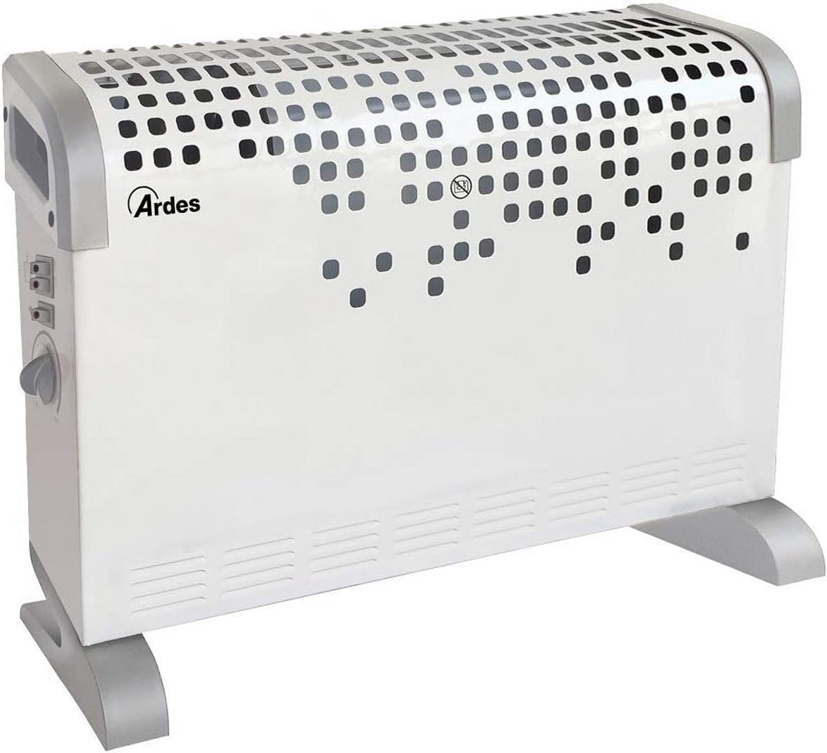 Krachtige Elektrische Convector Verwarming 2000W met Turbo Ventilator en Thermostaat