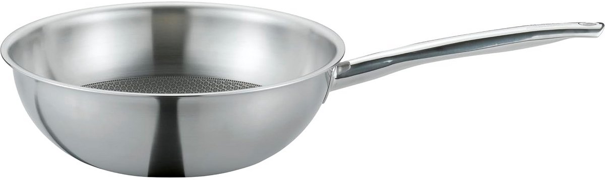 28 cm Keramisch Versterkte Wokpan met Antiaanbaklaag voor Inductie