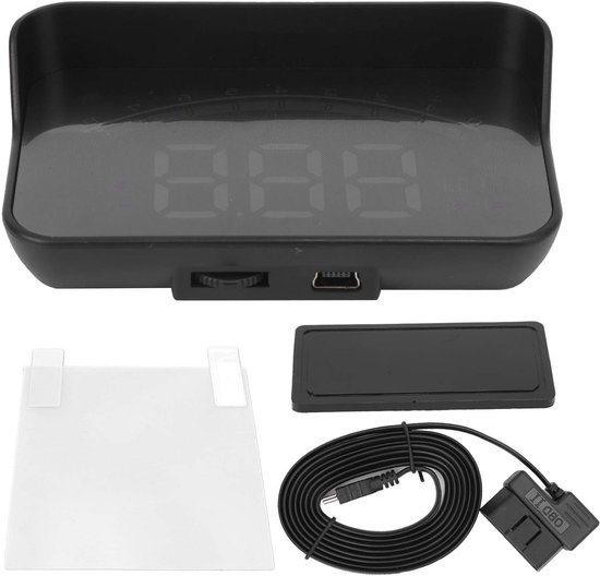 Universele Auto Head-Up Display met OBD Aansluiting voor Snelheid en