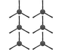 Zijborstels voor Dreame L20 Ultra / L10s Pro robotstofzuiger, accessoires, 6 zijborstels