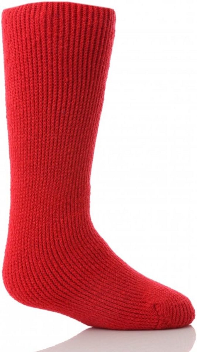 Extra Warme Sokken voor Kinderen - Dikke, Hoge Houdkracht - Rood
