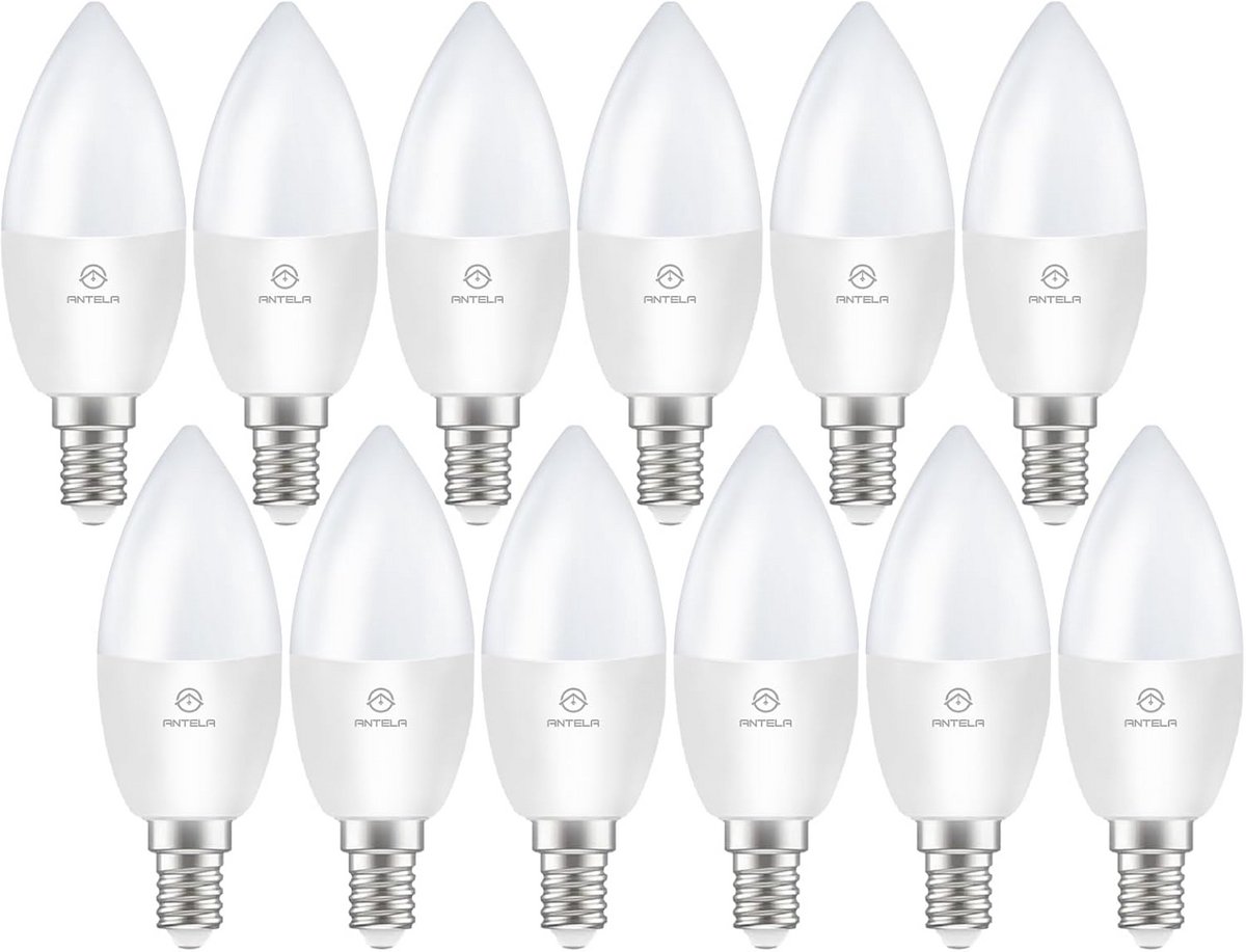 LED Lampen - E14 Fitting - Sfeerverlichting Creëren - Natuurlijk Wit Licht - 6 Stuks - Niet Van Toepassing