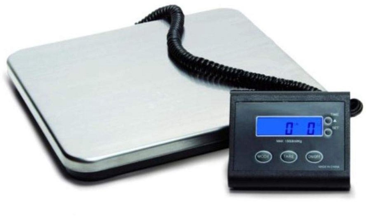 Digitale Pakketweegschaal met LCD-display tot 150 kg
