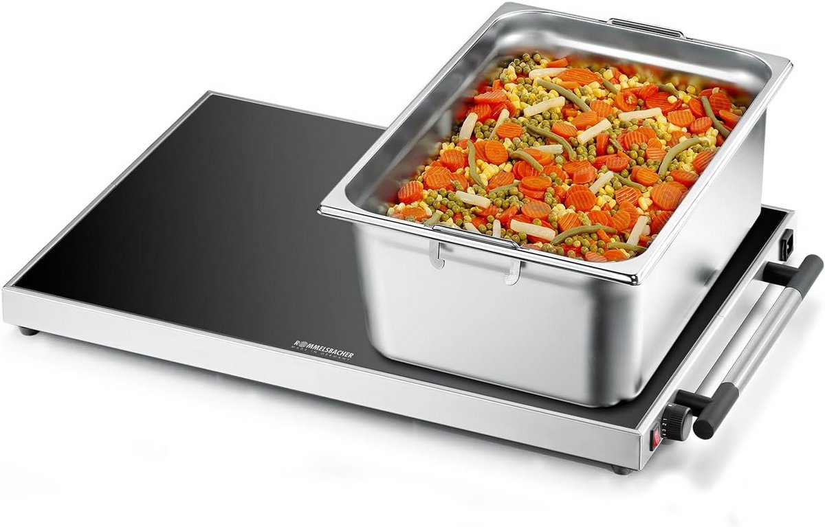 Elektrische Warmhoudplaat met Groot Oppervlak voor Buffet en Catering