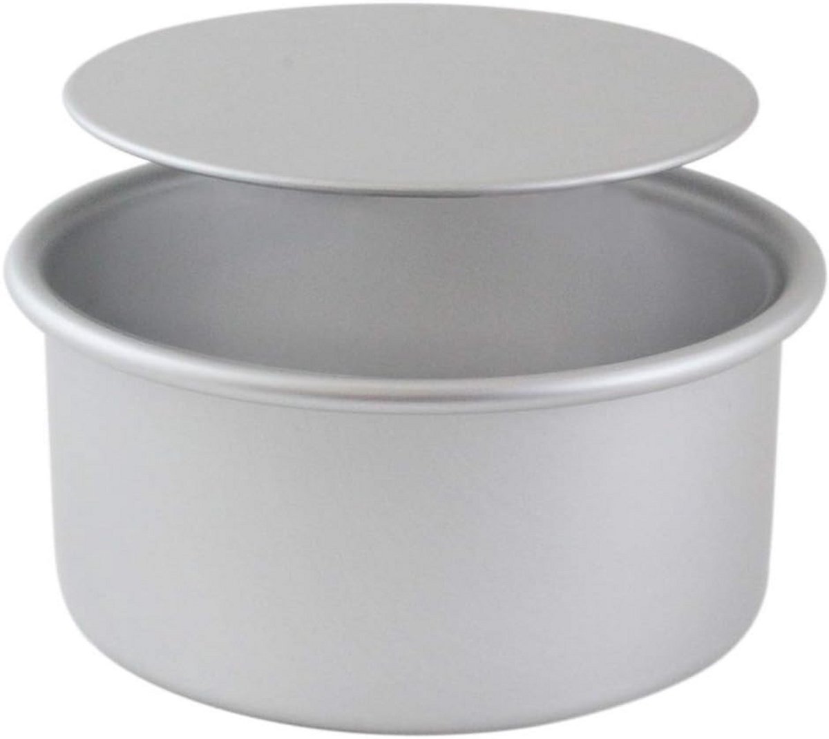Ronde Bakvorm met Losse Bodem 20 cm Duurzaam Geanodiseerd Aluminium Voor Taarten